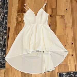 Windsor Ivory High Low Dress